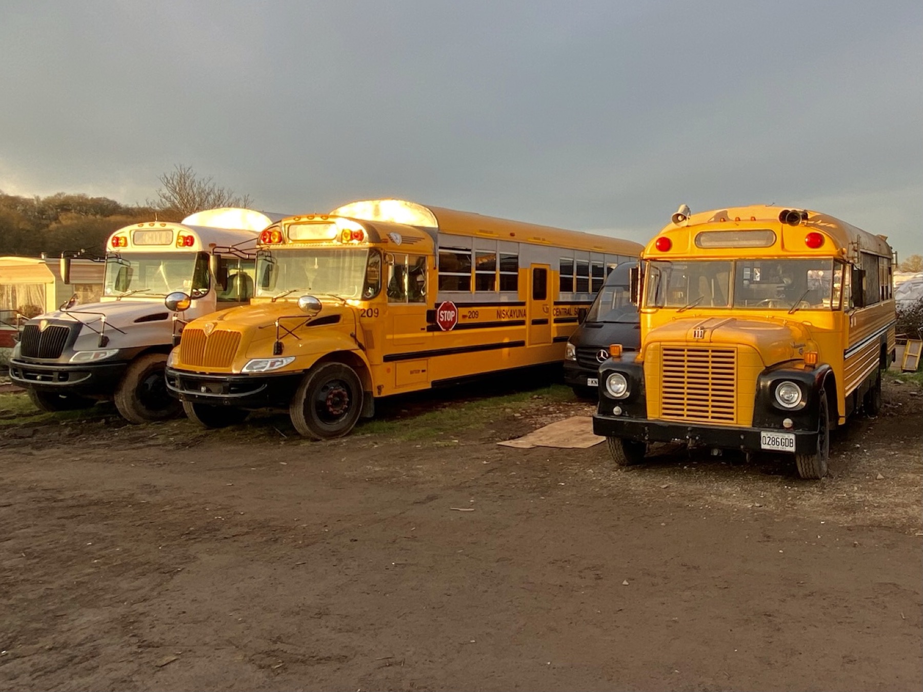 1970s to 2000s American School Buses