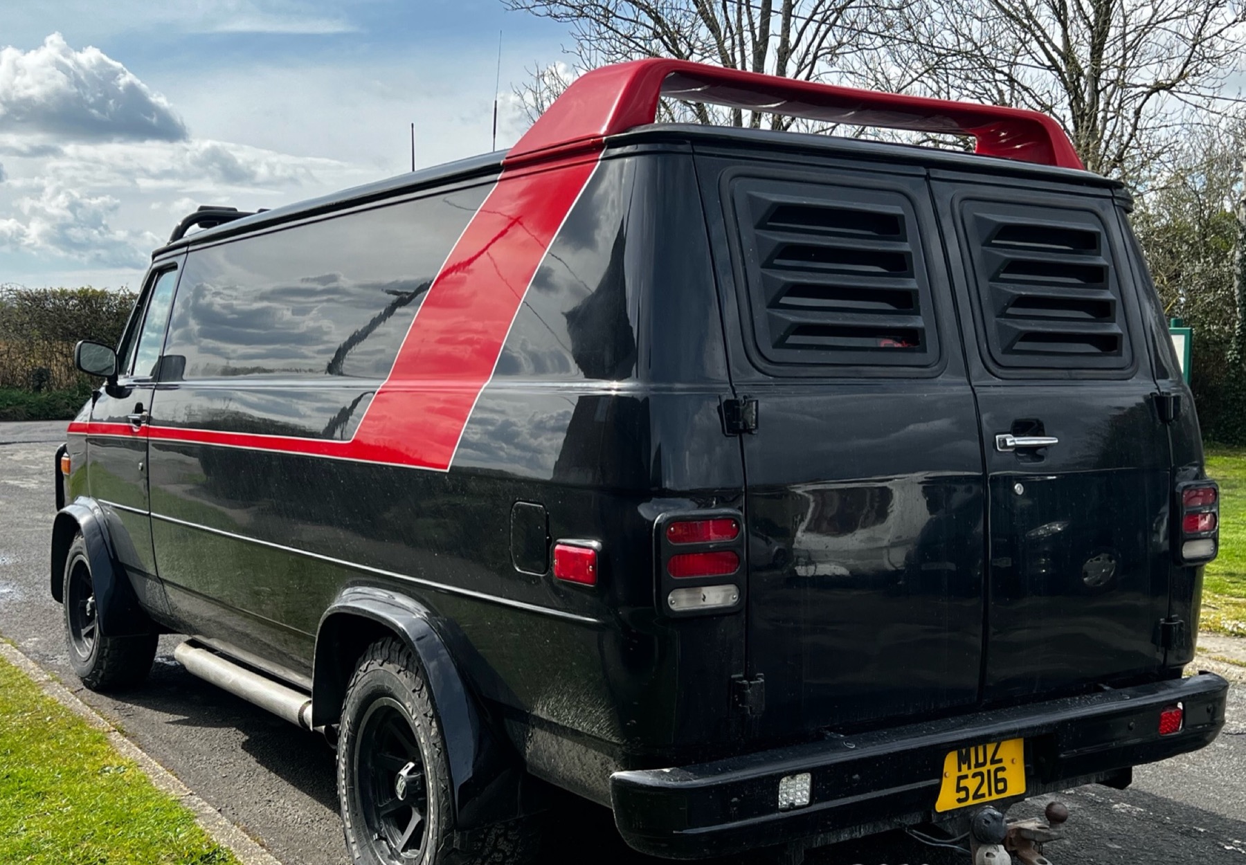 1983 GMC A-Team replica van