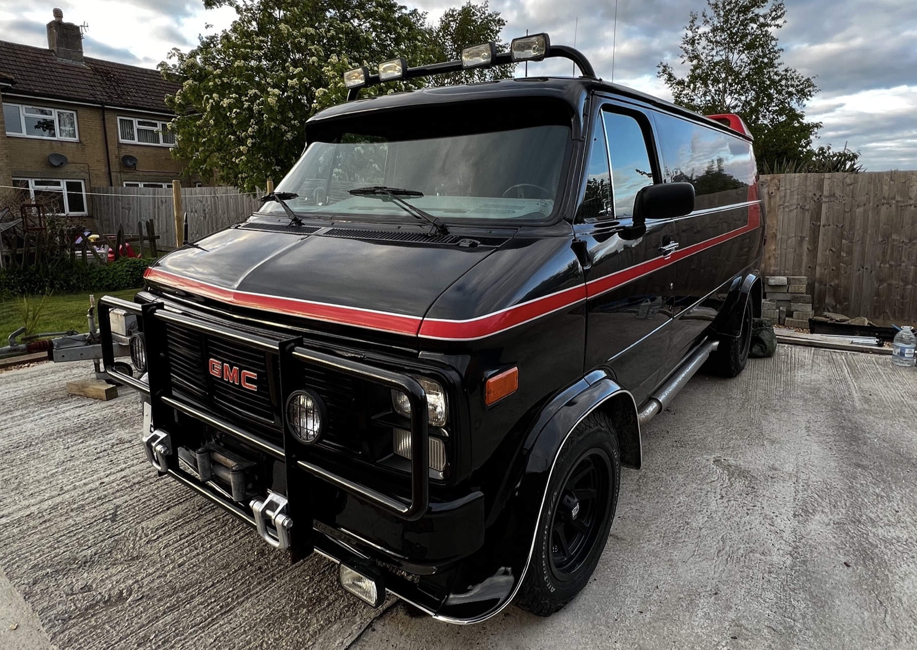 1983 GMC A-Team replica van