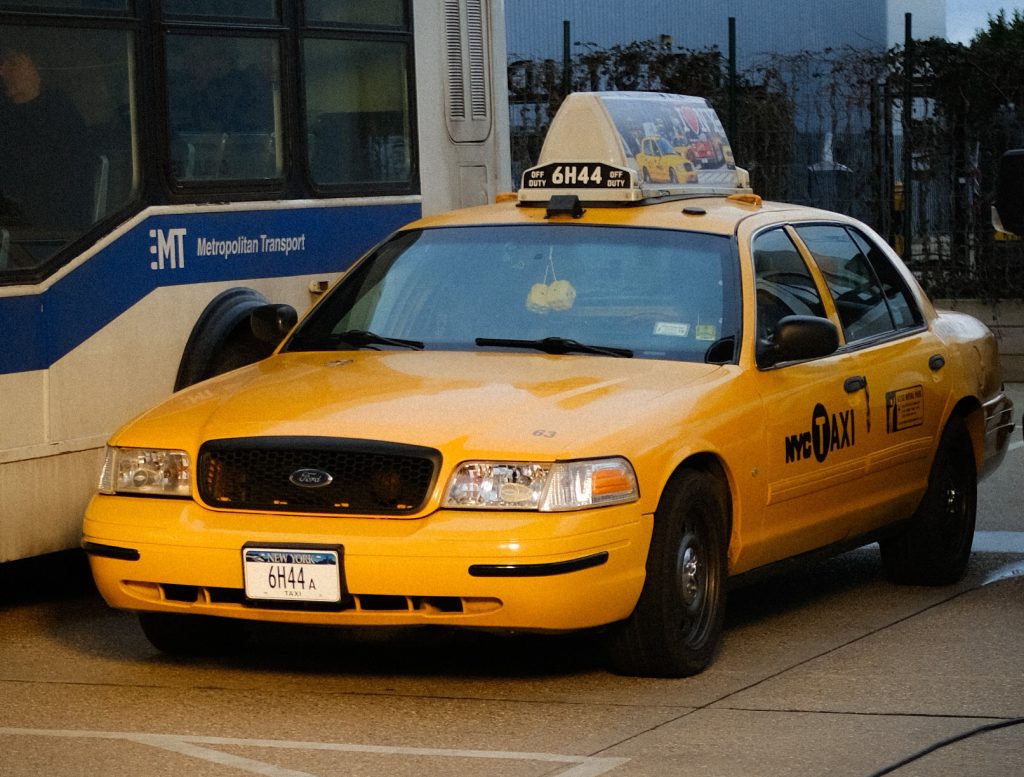 NYC Taxi Cab - London based Action Vehicle Hire Car Motorbike Bus Coach Vehicle Supply Film TV Productions