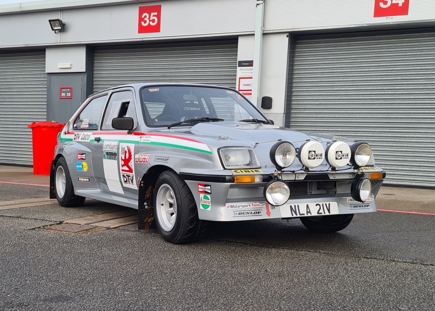 1980 Vauxhall Chevette Works Rally car