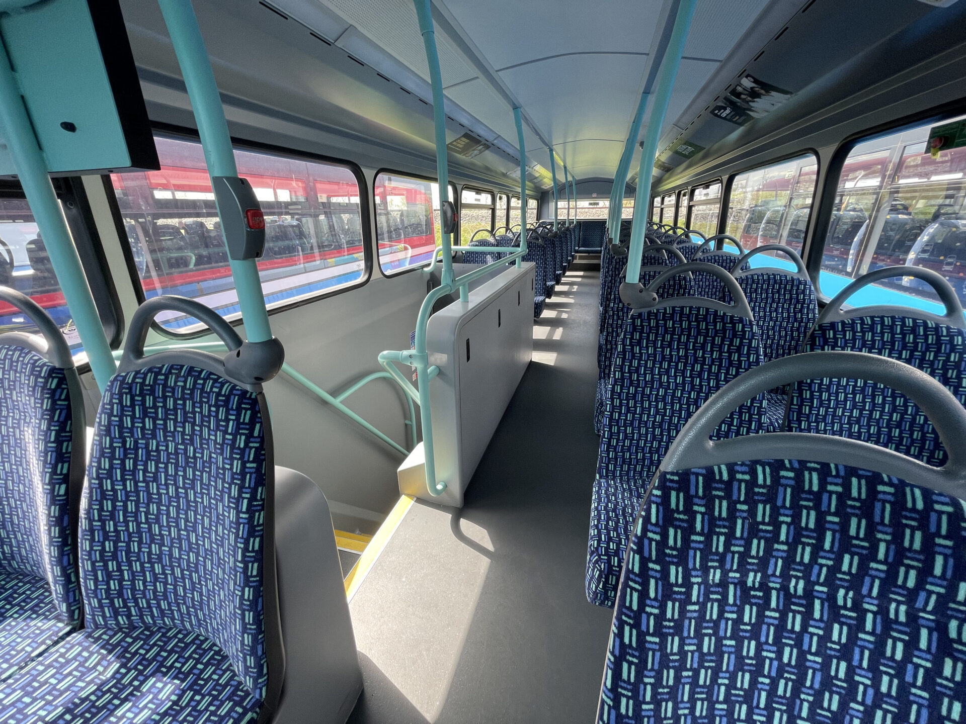 Modern Double Decker Bus