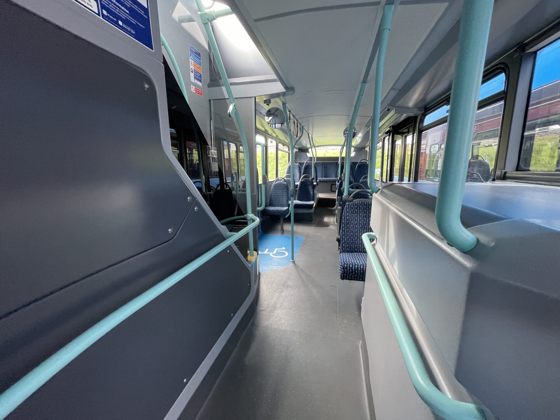 Modern Double Decker Bus