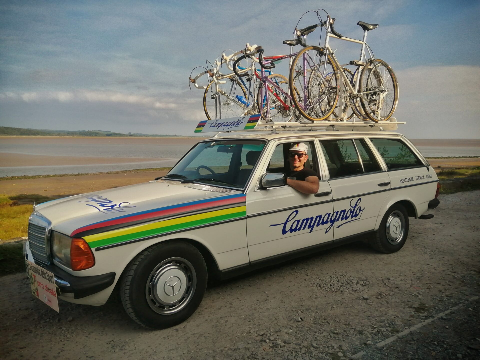 1980s Mercedes Cycle Support Vehicle