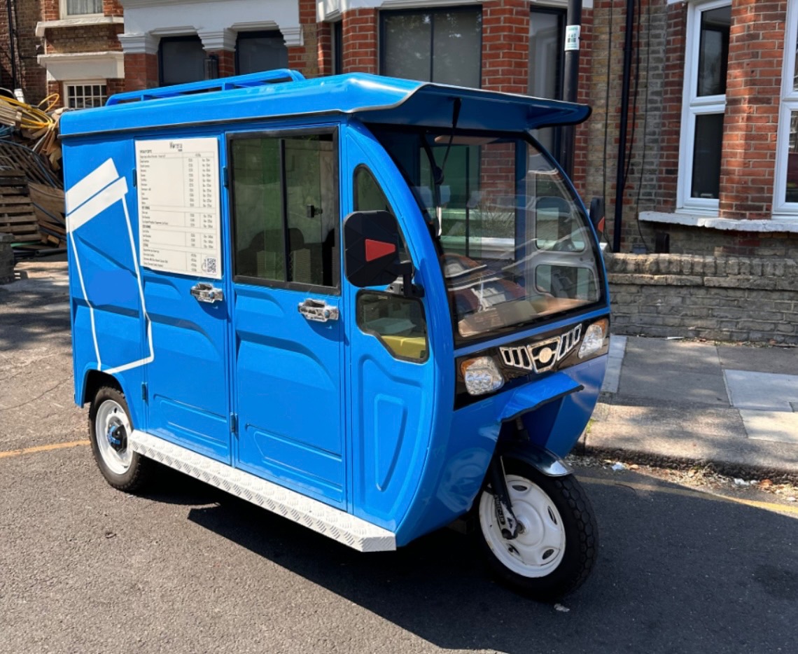 Electric Tuk Tuk Coffee vehicle