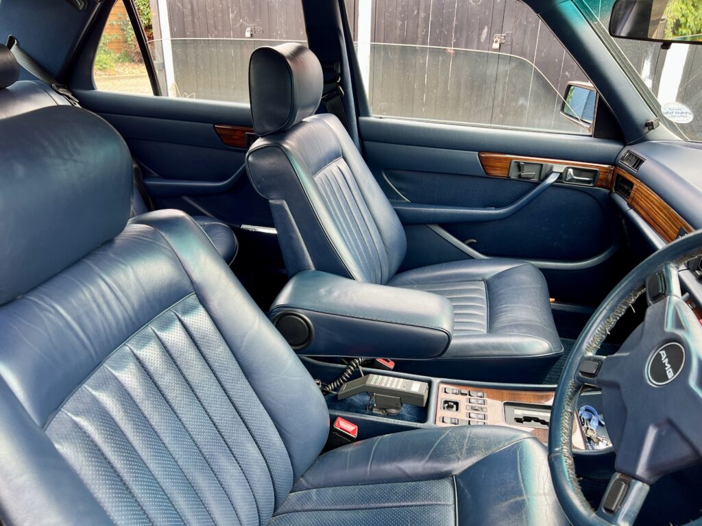 1984 Mercedes 500SE -London based Action Vehicle Hire Vehicle Supply Film TV Productions