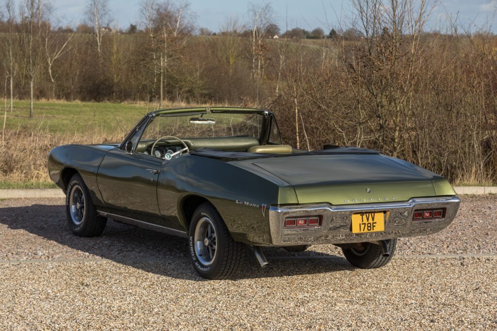 Pontiac Le Mans - London based Action Vehicle Hire Film TV Productions