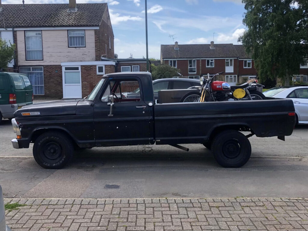 1972 Ford F250 Pickup - London based Action Vehicle Hire Film TV Productions