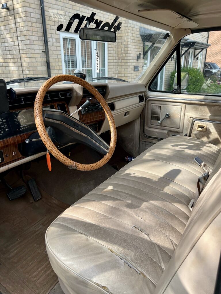 1981 Ford F250 Pickup - London based Action Vehicle Hire Vehicle Supply Film TV Productions