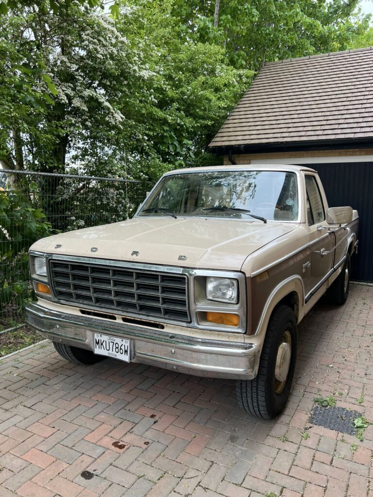 1981 Ford F250 Pickup - London based Action Vehicle Hire Vehicle Supply Film TV Productions
