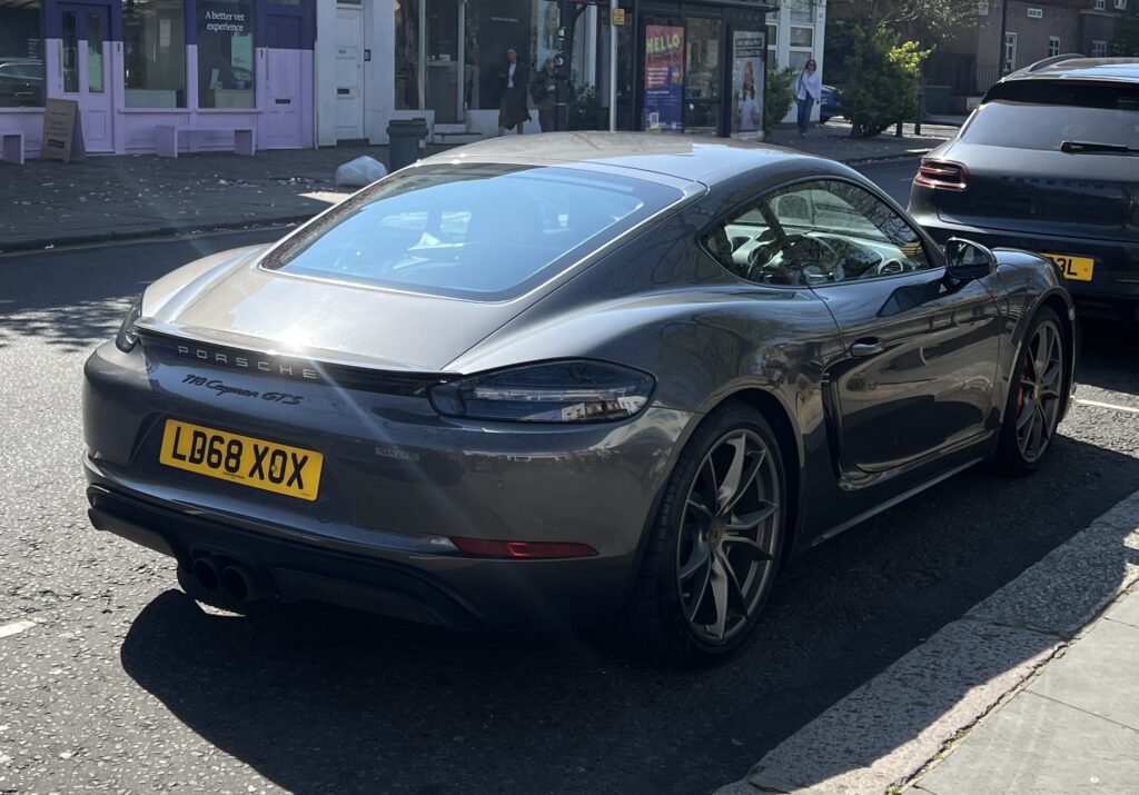 Porsche Cayman - London based Action Vehicle Hire Film TV Productions