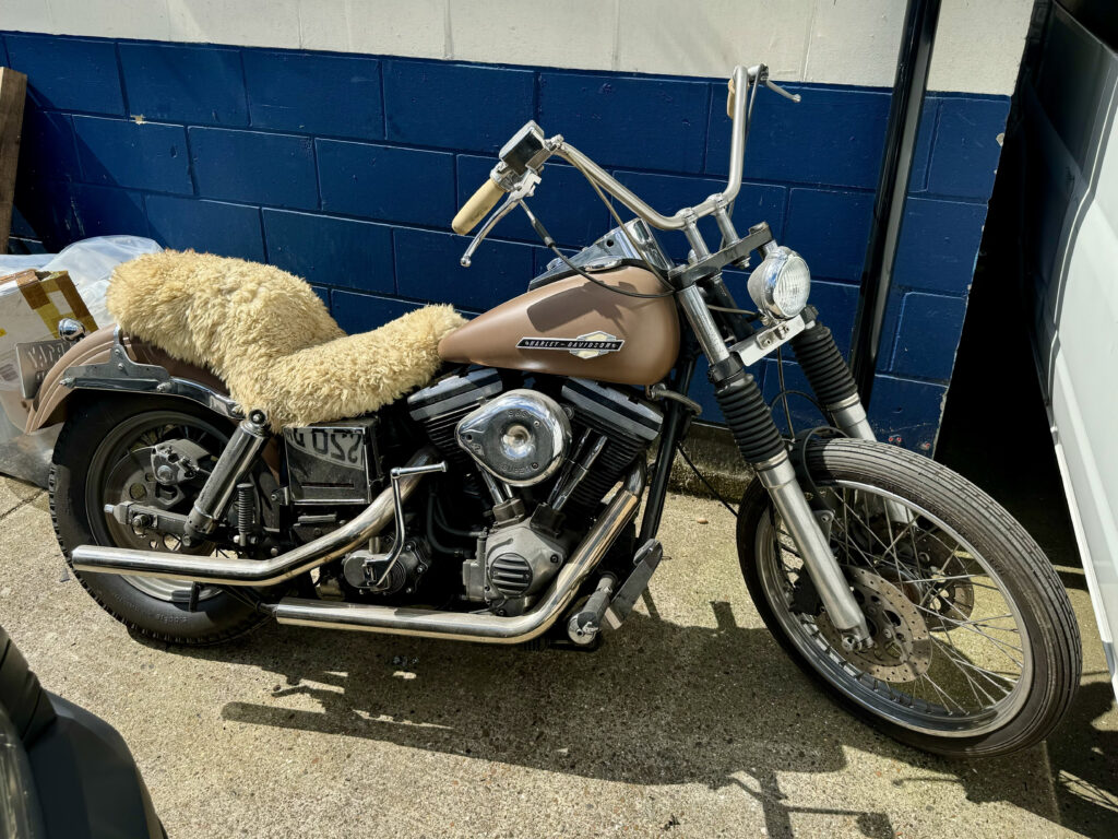 Harley Davidson Chopper - London based Action Vehicle Hire Film TV Productions