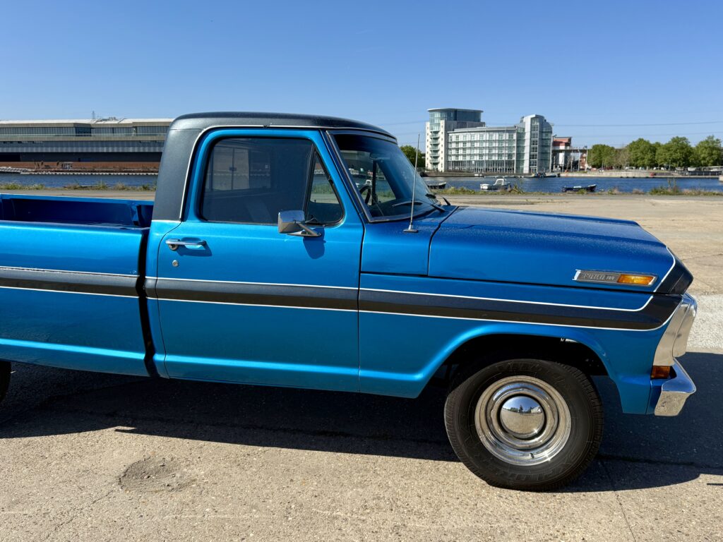 1970 Ford F100 Pickup - London based Action Vehicle Hire Vehicle Supply Film TV Productions