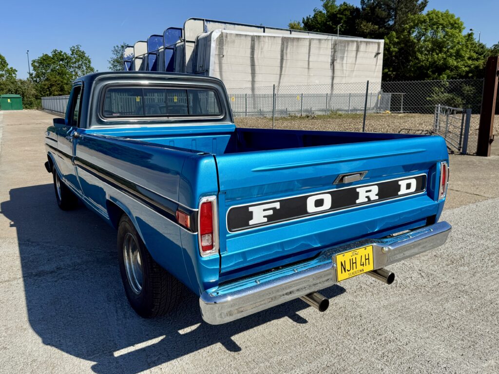 1970 Ford F100 Pickup - London based Action Vehicle Hire Vehicle Supply Film TV Productions