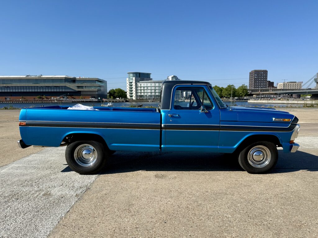 1970 Ford F100 Pickup - London based Action Vehicle Hire Vehicle Supply Film TV Productions