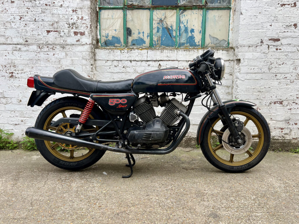 1980 Moto Morini 500 - London based Action Vehicle Hire Film TV Productions