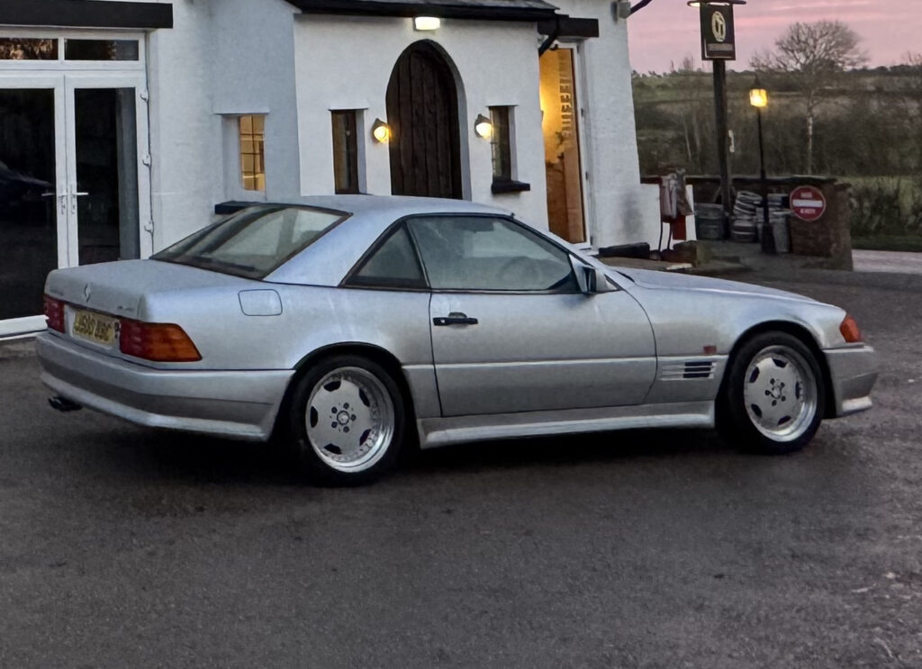 1992 Mercedes 500SL AMG - London based Action Vehicle Hire Vehicle Supply Film TV Productions