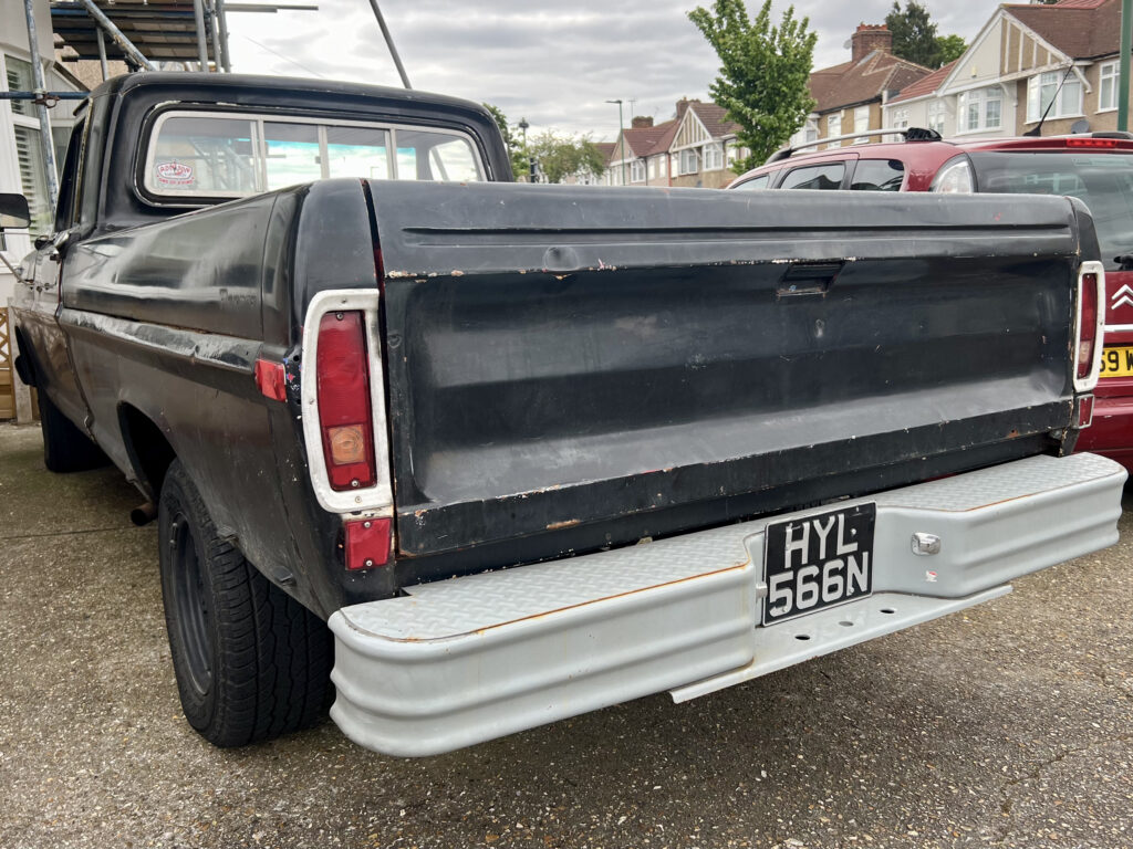 1972 Ford F250 Pickup - London based Action Vehicle Hire Film TV Productions