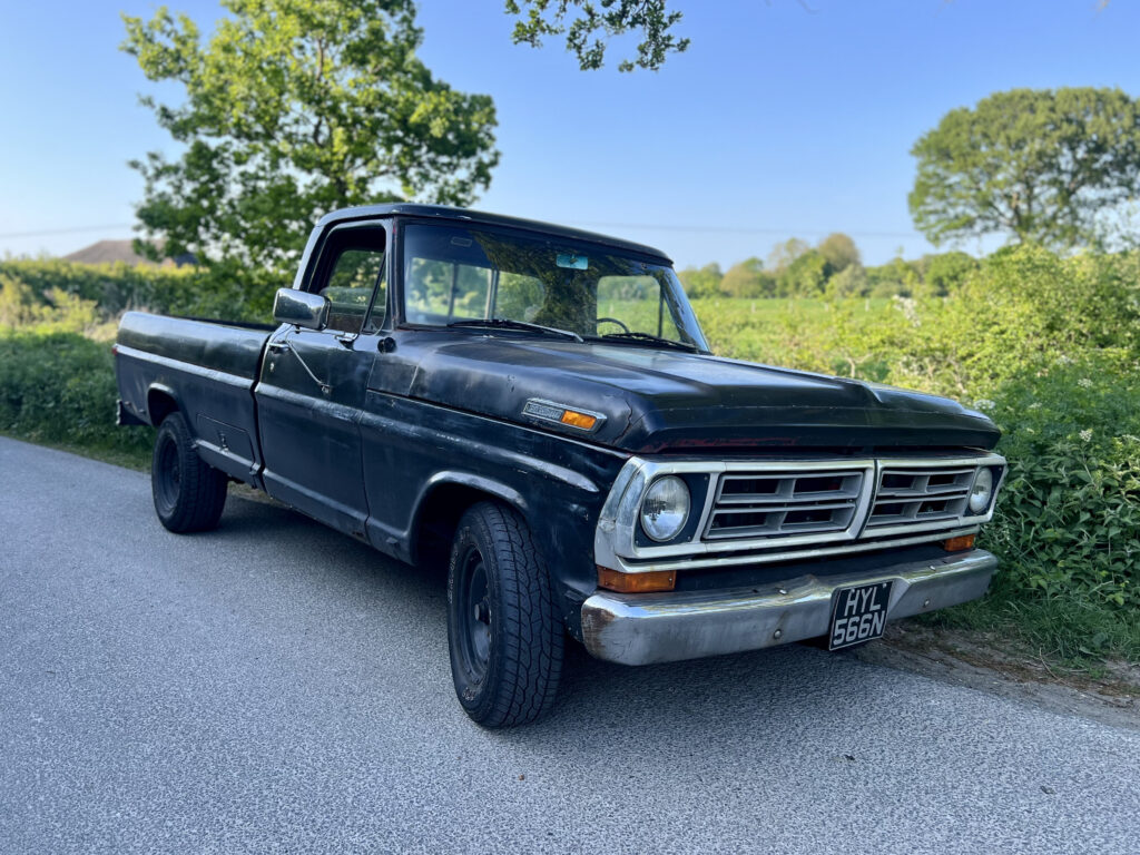 1972 Ford F250 Pickup - London based Action Vehicle Hire Film TV Productions