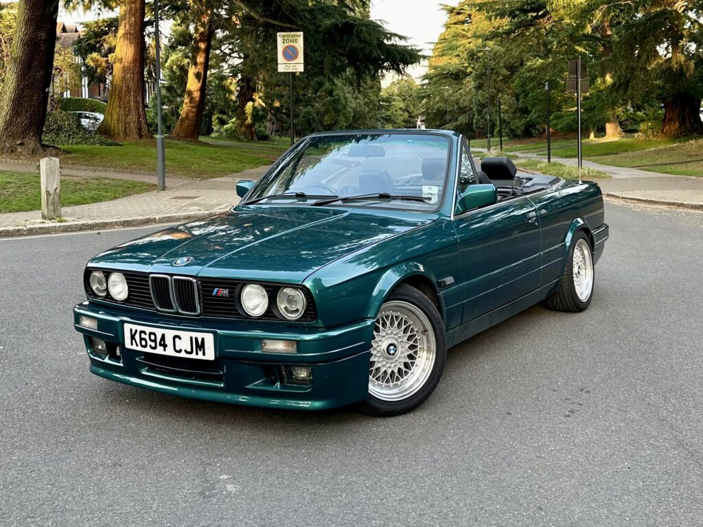 1993 BMW E30 Convertible - London based Action Vehicle Hire Vehicle Supply Film TV Productions