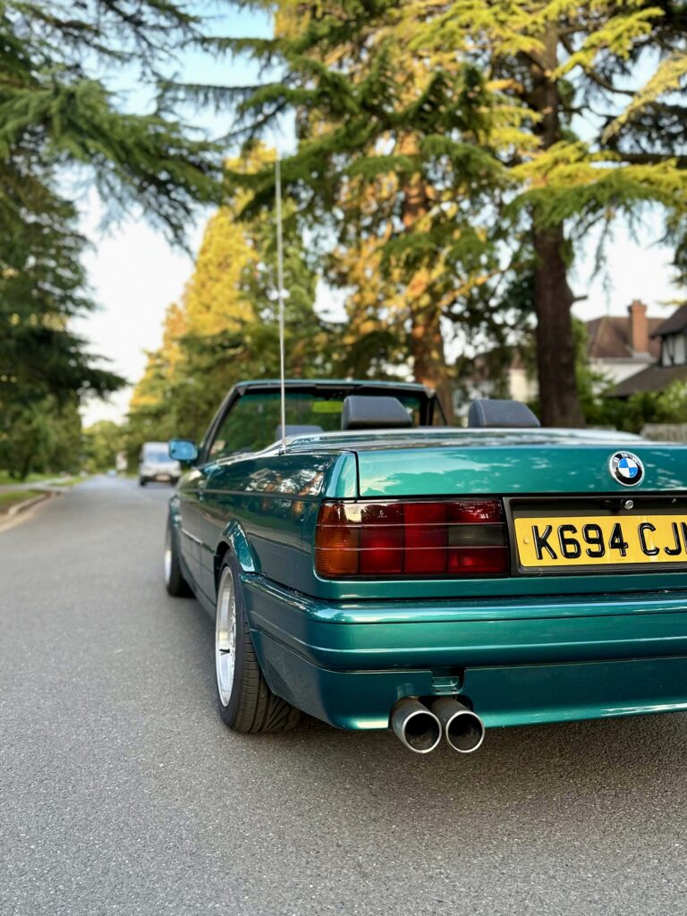 1993 BMW E30 Convertible - London based Action Vehicle Hire Vehicle Supply Film TV Productions