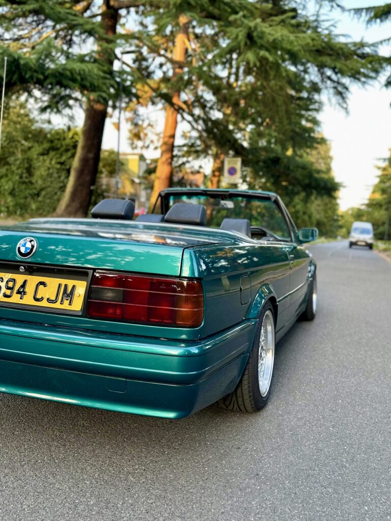 1993 BMW E30 Convertible - London based Action Vehicle Hire Vehicle Supply Film TV Productions