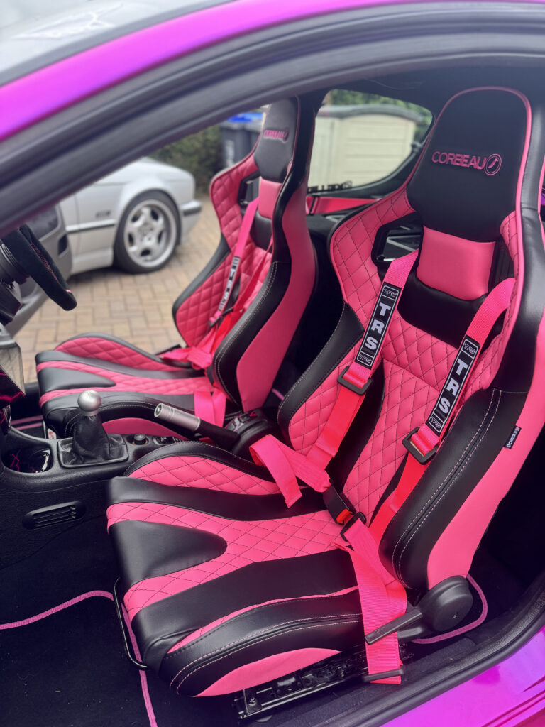 2003 Pink Peugeot 206 GTI - London based Action Vehicle Hire Vehicle Supply Film TV Productions