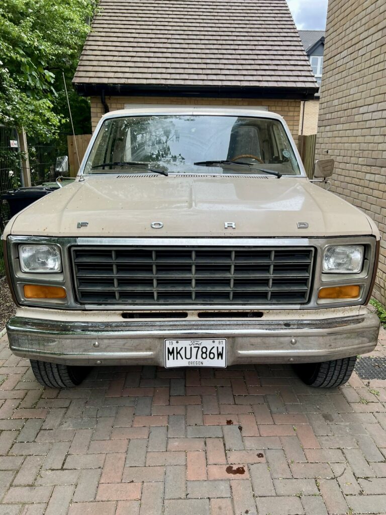 1981 Ford F250 Pickup - London based Action Vehicle Hire Vehicle Supply Film TV Productions