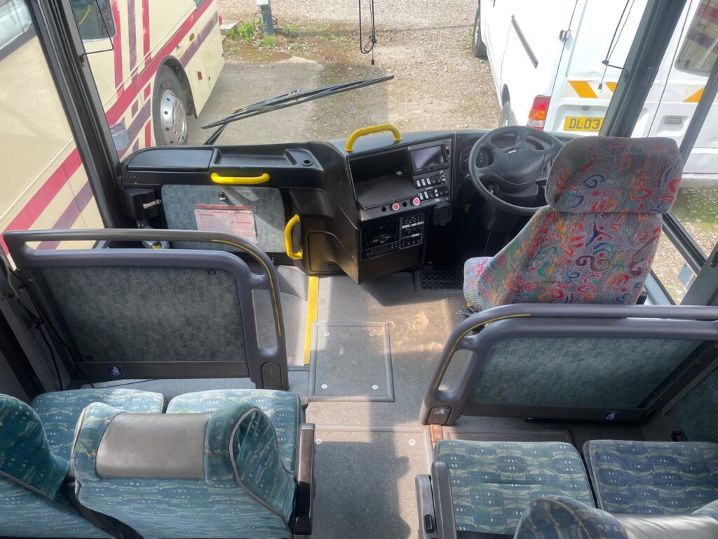 Van Hool White Coach - London based Action Vehicle Hire Vehicle Supply Film TV Productions