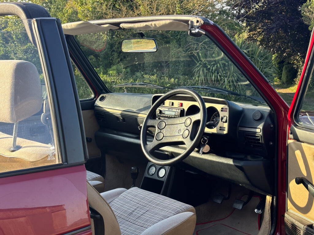 1980 VW Golf Cabriolet - London based Action Vehicle Hire Vehicle Supply Film TV Productions