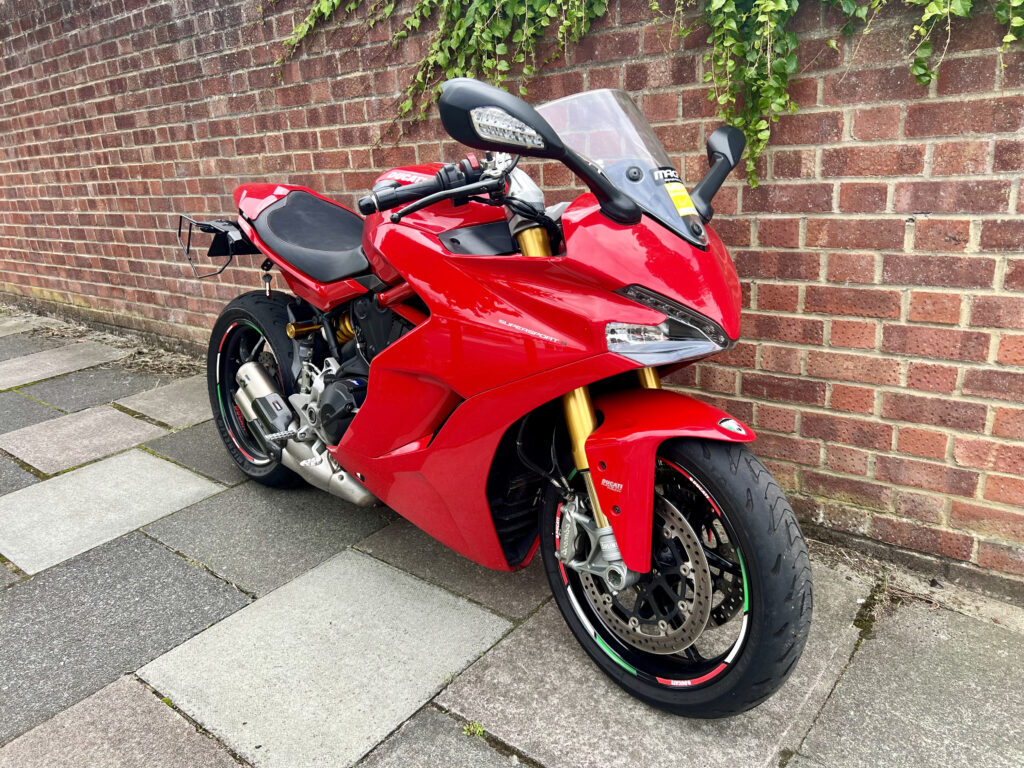 2018 Ducati Supersport S - London based Action Vehicle Hire Car Motorbike Bus Coach Vehicle Supply Film TV Productions