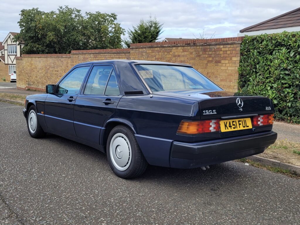 1993 Mercedes 190E - London based Action Vehicle Hire Car Motorbike Bus Coach Vehicle Supply Film TV Productions