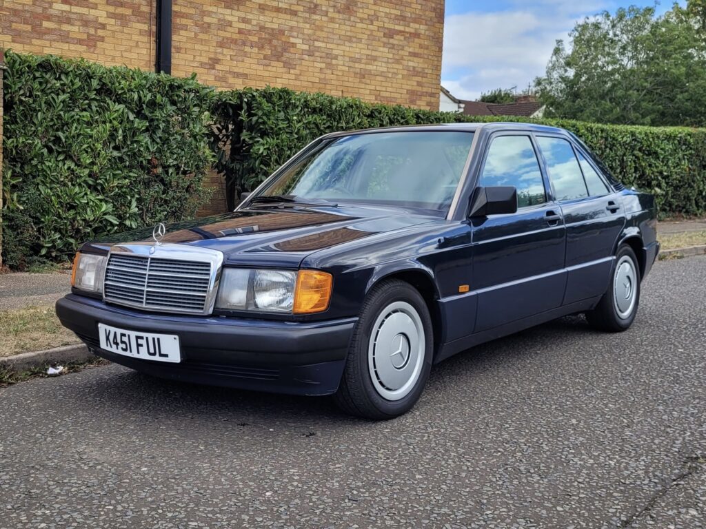 1993 Mercedes 190E - London based Action Vehicle Hire Car Motorbike Bus Coach Vehicle Supply Film TV Productions