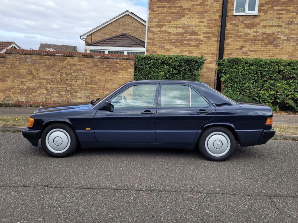 1993 Mercedes 190E - London based Action Vehicle Hire Car Motorbike Bus Coach Vehicle Supply Film TV Productions
