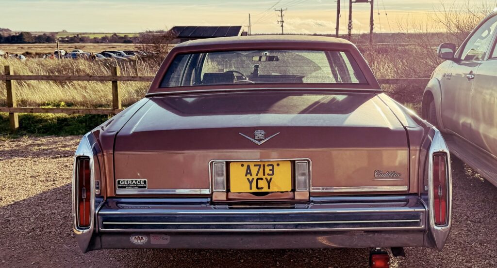 1984 Cadillac Deville - London based Action Vehicle Hire Car Motorbike Bus Coach Vehicle Supply Film TV Productions
