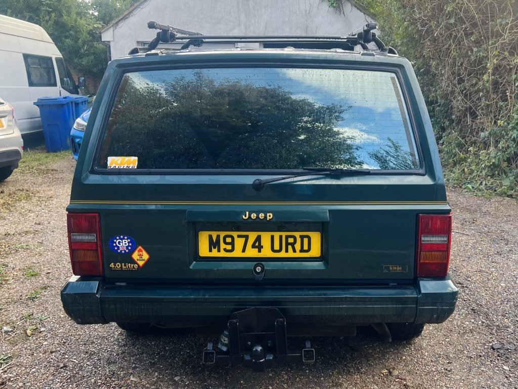1994 Jeep Cherokee - London based Action Vehicle Hire Car Motorbike Bus Coach Vehicle Supply Film TV Productions