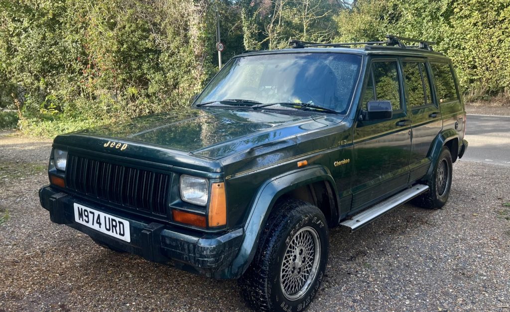 1994 Jeep Cherokee - London based Action Vehicle Hire Car Motorbike Bus Coach Vehicle Supply Film TV Productions