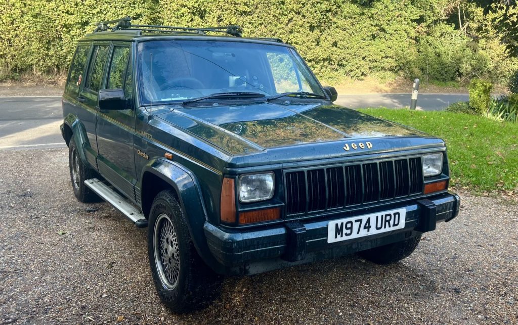 1994 Jeep Cherokee - London based Action Vehicle Hire Car Motorbike Bus Coach Vehicle Supply Film TV Productions