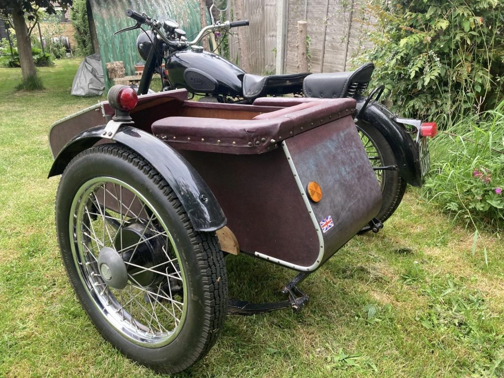 1952 BSA & Sidecar - London based Action Vehicle Hire Car Motorbike Bus Coach Vehicle Supply Film TV Productions