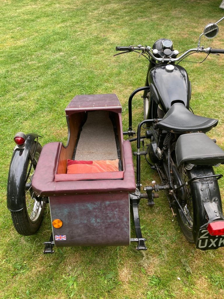 1952 BSA & Sidecar - London based Action Vehicle Hire Car Motorbike Bus Coach Vehicle Supply Film TV Productions