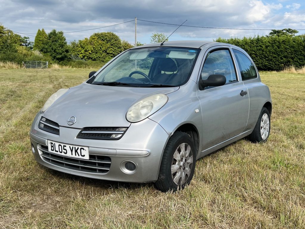 2005 Nissan Micra - London based Action Vehicle Hire Car Motorbike Bus Coach Vehicle Supply Film TV Productions