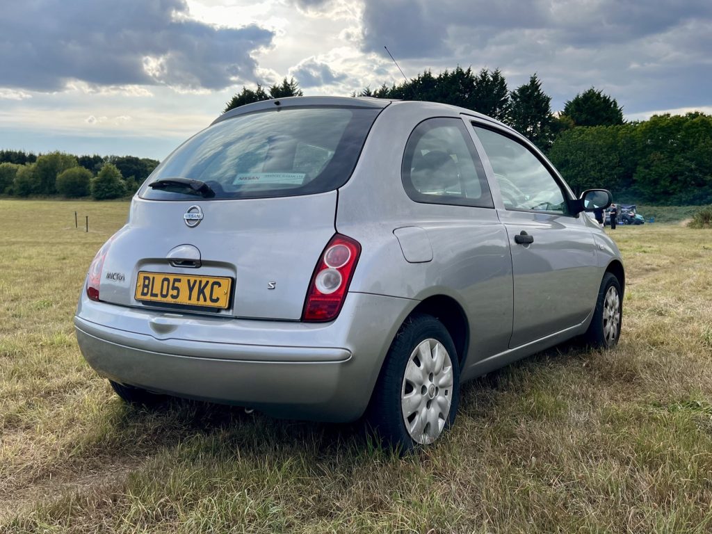 2005 Nissan Micra - London based Action Vehicle Hire Car Motorbike Bus Coach Vehicle Supply Film TV Productions