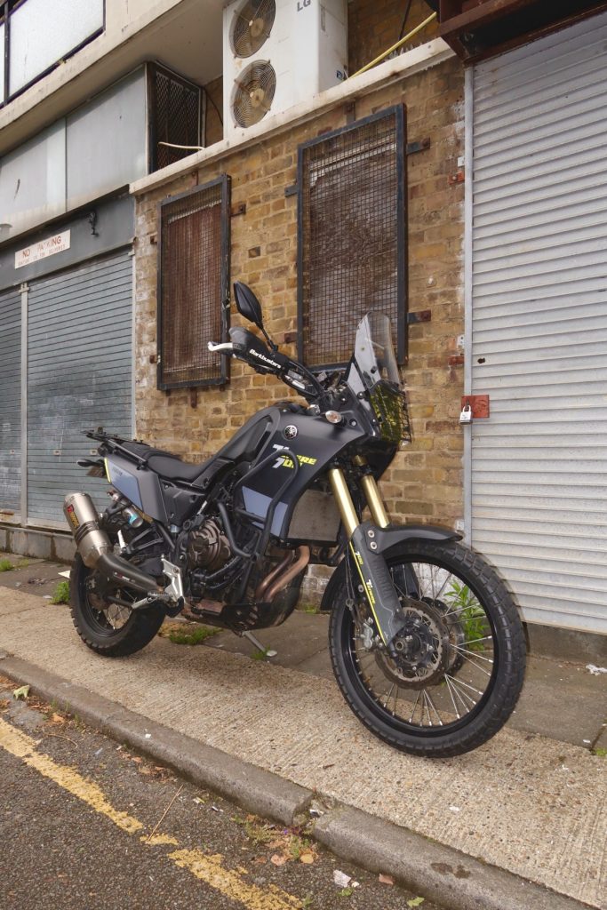 Yamaha Tenere 700 - London based Action Vehicle Hire Car Motorbike Bus Coach Vehicle Supply Film TV Productions