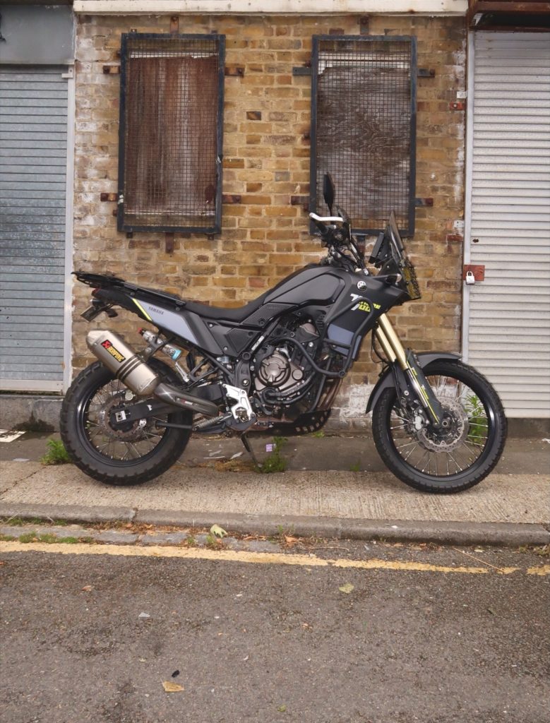 Yamaha Tenere 700 - London based Action Vehicle Hire Car Motorbike Bus Coach Vehicle Supply Film TV Productions
