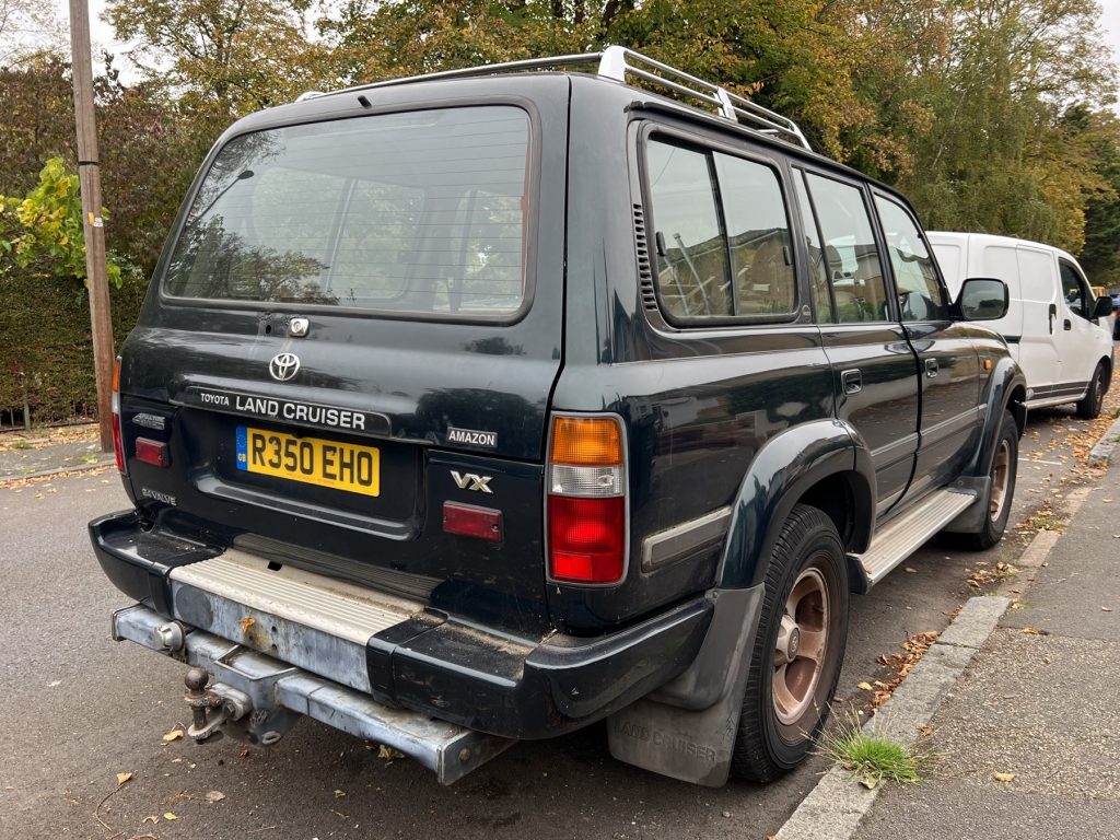 1997 Toyota Land Cruiser - London based Action Vehicle Hire Car Motorbike Bus Coach Vehicle Supply Film TV Productions