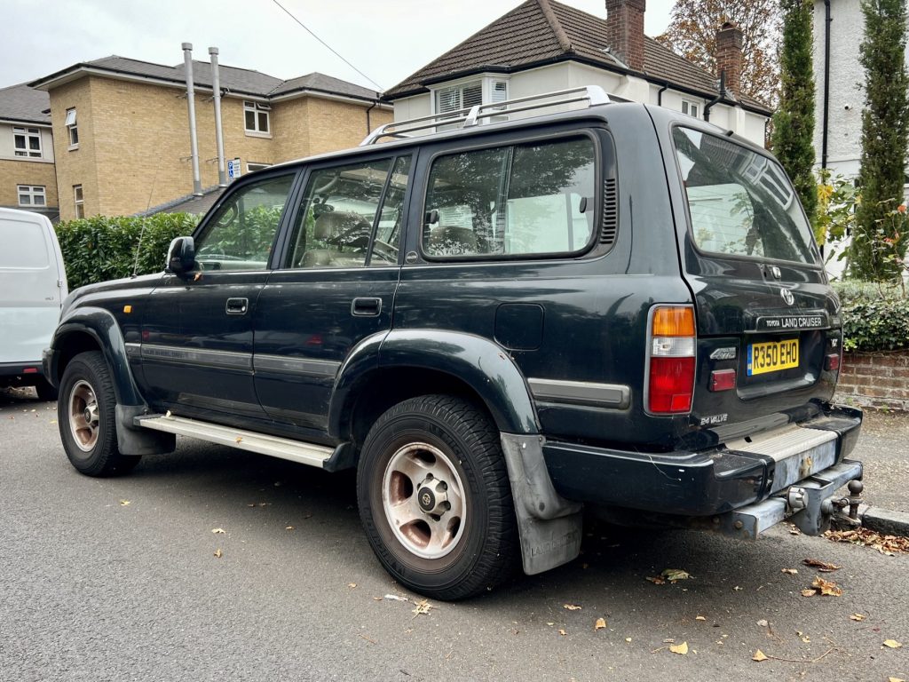 1997 Toyota Land Cruiser - London based Action Vehicle Hire Car Motorbike Bus Coach Vehicle Supply Film TV Productions