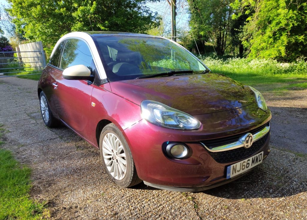 2016 Vauxhall Adam - London based Action Vehicle Hire Car Motorbike Bus Coach Vehicle Supply Film TV Productions