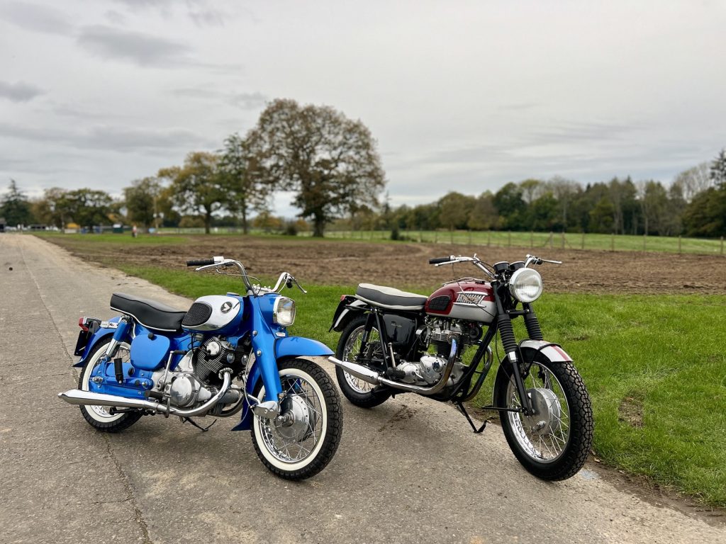 1966 Honda Dream - London based Action Vehicle Hire Car Motorbike Bus Coach Vehicle Supply Film TV Productions