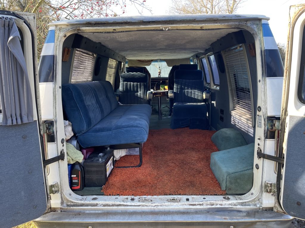 1988 Ford Econoline Van - London based Action Vehicle Hire Car Motorbike Bus Coach Vehicle Supply Film TV Productions