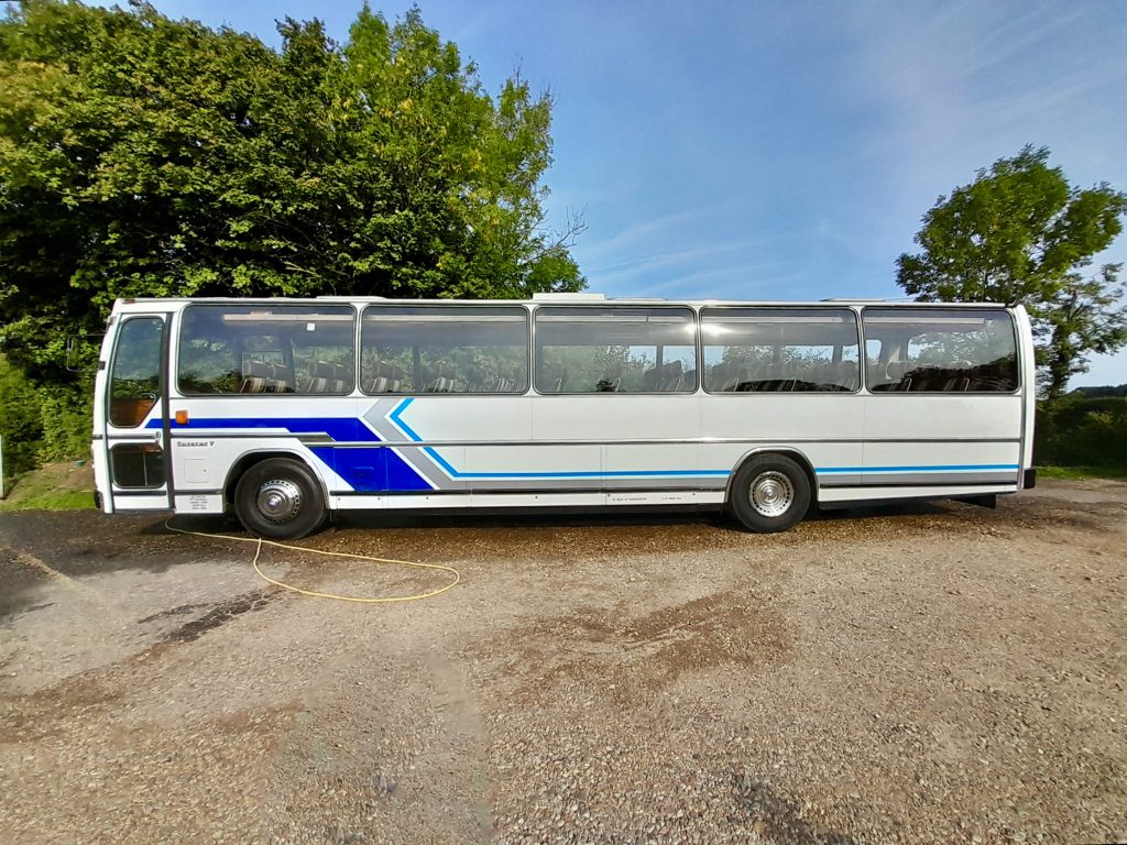 1983 Plaxton Supreme - London based Action Vehicle Hire Car Motorbike Bus Coach Vehicle Supply Film TV Productions
